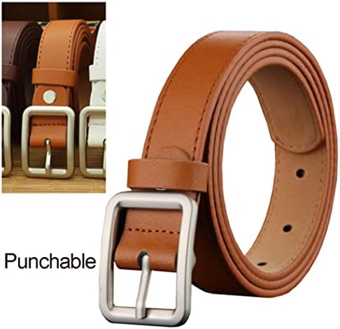Xweptuy Fashion Boys Leather Belt Reversible Belt Classic Designs Casual Leather Belt Adjustable Dresses Belts Clothing Accessories For Children Boys Black 90CM