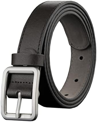 Xweptuy Fashion Boys Leather Belt Reversible Belt Classic Designs Casual Leather Belt Adjustable Dresses Belts Clothing Accessories for Children Boys Black 90CM