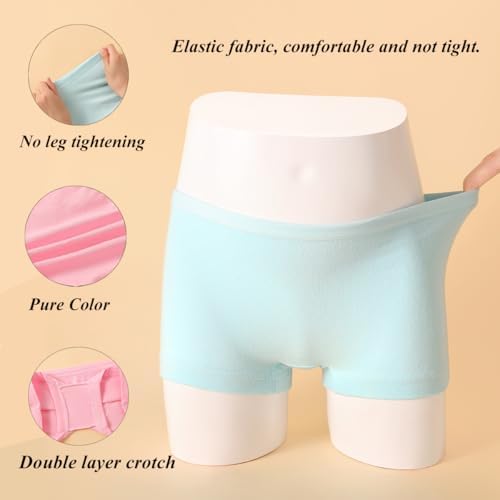 Yintry Kids Soft Comfort Cotton Underwear Little Girls Assorted Boyshort Panties (Pack Of 12)
