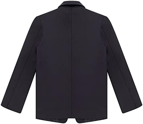YiZYiF Kids Boy's Lapel Formal Blazer Suit Jacket Birthday Wedding Dinner Prom Party Dress Coat