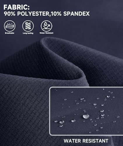 YoungSoul Boys Waterproof Cargo Trousers Elasticated Waist Kids School Hiking Outdoor Joggers