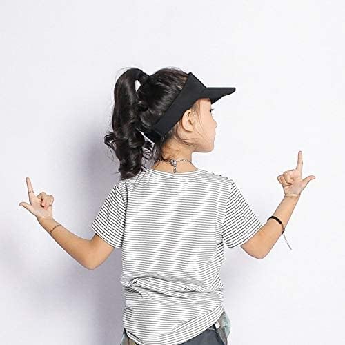 Youth Kid Sun Visor Girls Boys Age 2-12 Kids Beach Visor Summer UV Protection Sport Cap