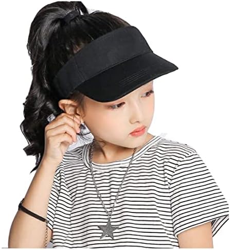 Youth Kid Sun Visor Girls Boys Age 2-12 Kids Beach Visor Summer UV Protection Sport Cap