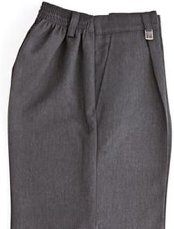 Zeco Boys Sturdy Fit School Trousers 4-14 Years With Generous Fit