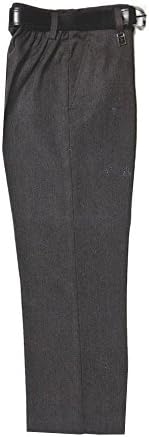Zeco Boys Sturdy Fit School Trousers 4-14 Years with Generous Fit