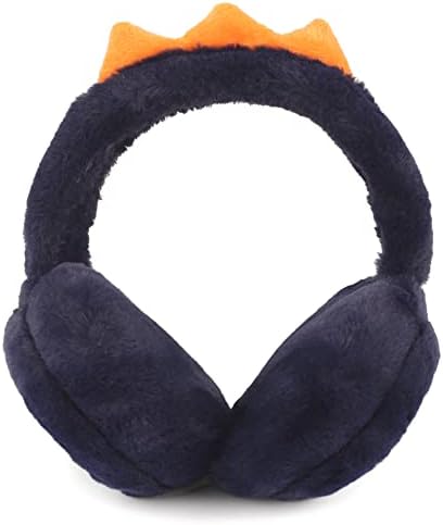 Zeltauto Adjustable Kids Earmuffs For Toddler And Teen 3-10 Years Knit Ear Warmer Winter Warm Plush Ear Muffs For Girls And Boys