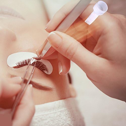 100 Pack Ink Rings Disposable Microblading Pigment Glue Holder Cup Semi Permanent Makeup Eyelash Eyebrow Tattooing Ink Small (Large)