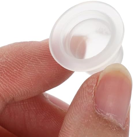 200PCS 200Pcs Large Silicone U Shaped Tattoo Ink Cups For Pigment Storage Reusable Or Disposable Ink Holders For Professional Tattoo Artists Transparent Design For Precise Visibility