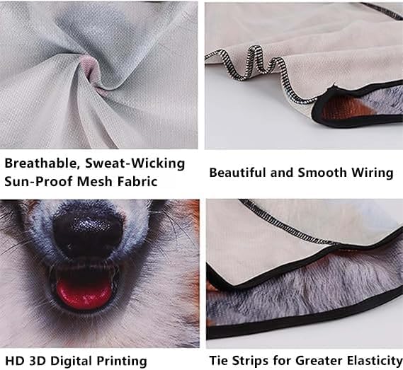 3D Cat Ski Balaclava Face Mask With Ears For Music Festivals Raves Ski Halloween Party Outdoor Activities