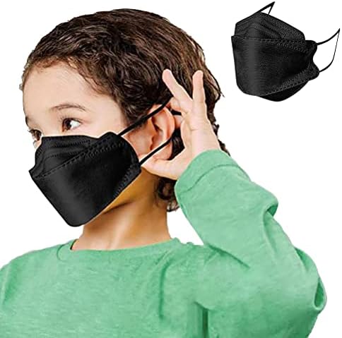 50PCS Kids Adult Fish Face_Masks Disposable 4 Ply 3D Type Disposable Face_Mask for Kids Adult Daily Use