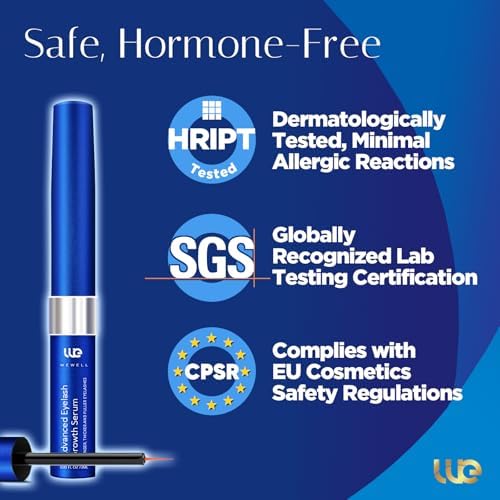 Advanced Eyelash Serum For Lash: Boost Lash Serum Premium Formula For Longer Fuller And Thicker Lashes (Deepsea Blue)