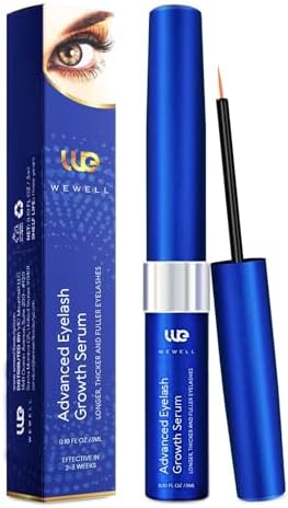Advanced Eyelash Serum for Lash: Boost Lash Serum Premium Formula for Longer Fuller and Thicker Lashes (Deepsea Blue)