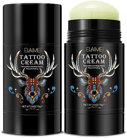 Aftercare Cream Tattoo Tattoo Aftercare Cream Professional Tattoo Color Enhancement Repair Cream for Healing Recovery 2.6Oz