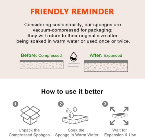 AIDEA-Brite Non-Scratch Scrub Sponge-24Count Sponges For Dishes Cleaning Sponge Cleans Fast Without Scratching Stands Up To Stuck-on Grime Cleaning Power For Everyday Jobs