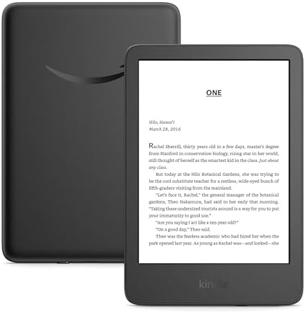 Amazon Kindle 16 GB (newest Model) - Lightest And Most Compact Kindle Now With Faster Page Turns For An Enhanced Reading Experience - Black