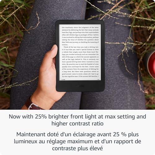 Amazon Kindle 16 GB (newest Model) - Lightest And Most Compact Kindle Now With Faster Page Turns For An Enhanced Reading Experience - Black