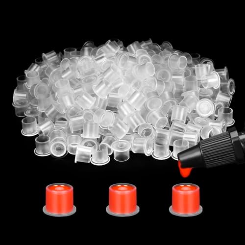 ATOMUS Tattoo Ink Caps - 100pcs Small Size (#11) For Tattoo Ink Tattoo Supplies Tattoo Kits