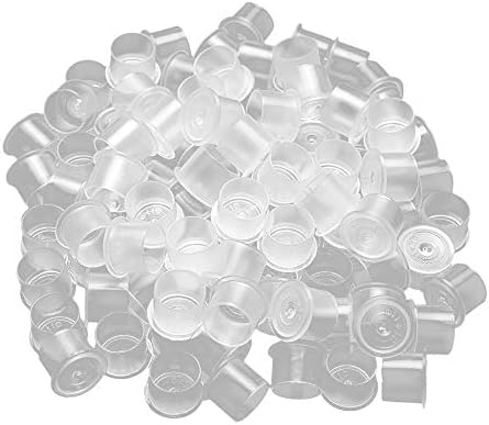 ATOMUS Tattoo Ink Caps - 100pcs Small Size (#11) for Tattoo Ink Tattoo Supplies Tattoo Kits