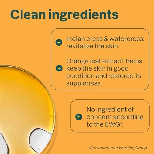 ATTITUDE Body Wash Made In Canada EWG Verified Shower Gel Dermatologically Tested Plant And Mineral-Based Vegan Personal Care Products Orange Blossom & Eucalyptus Scent 473 ML