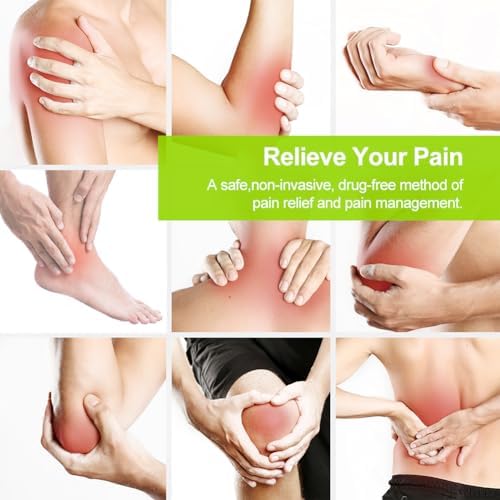 AUVON Dual Channel TENS EMS Unit 24 Modes Muscle Stimulator For Pain Relief Rechargeable TENS Machine Massager With 12 Pads ABS Pads Holder USB Cable And Dust-Proof Storage Bag