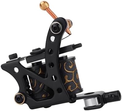 BAMTTOO Tattoo Coil Machine 8 Wraps Tattoo Gun Coil Liner Shader Iron Frame Coils Machines for Tattoo Beginners Starters