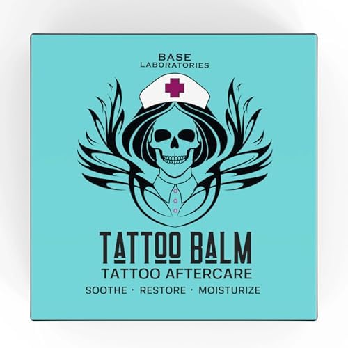 Base Labs Tattoo Balm Soothe Restore Moisturize Tattoo Aftercare Lotion Balm For Tattoo Brightening Color Enhancement For Old And New Tattoos Tattoo Aftercare Ointment Salve 50g