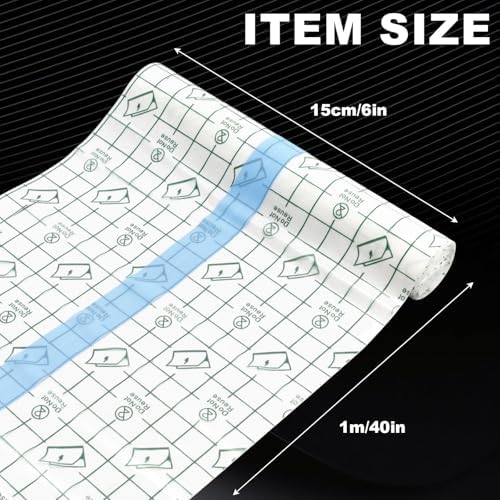 Bcxfbxd 2 Rolls Of 6" X 1 Yard Tattoo Aftercare Bandages Transparent Waterproof Second Skin Tape For Skin Protection And Repair Healing Tattoo Supplies