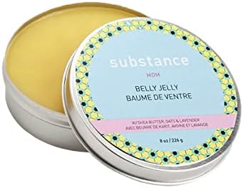 Belly Jelly Stretch Mark Reducing Balm by Matter Company – Reduces Appearance of C-Section Scars and Pregnancy - Great Gift for Women – All Natural Scar Reduction Belly Cream