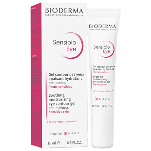Bioderma Sensibio Eye Moisturizing Eye Cream for Puffy Eyes and Fine Lines Skin Soothing for Sensitive Skin