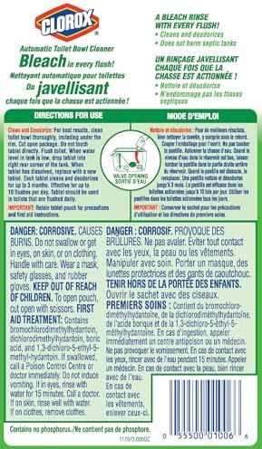 Clorox Automatic Toilet Bowl Cleaner With Bleach 100 G Multi-Pack Of 12