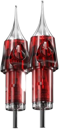 CNC 3RL Tattoo Needles Cartridge 20Pcs #10 Bugpin Disposable Needles Round Liner with Membrane EN04-20-1003RL