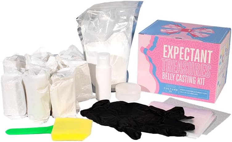 Counter Culture DIY Belly Casting Kit for Pregnancy Premium Smooth Finish Unique Keepsake Gift for Expecting Mom Baby Nursery Decor Mothers Day Counter Culture DIY Belly Casting Kit for Pregnancy Premium Smooth Finish Unique Keepsake Gift for Expecting Mom Baby Nursery Decor Mothers Day