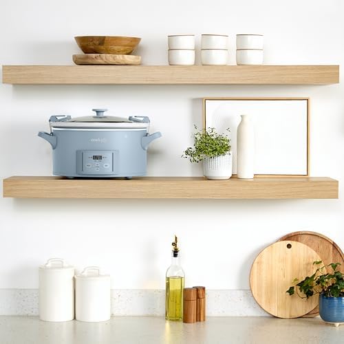 Crock-Pot Design Series 7-Quart Programmable Slow Cooker Morning Haze Blue