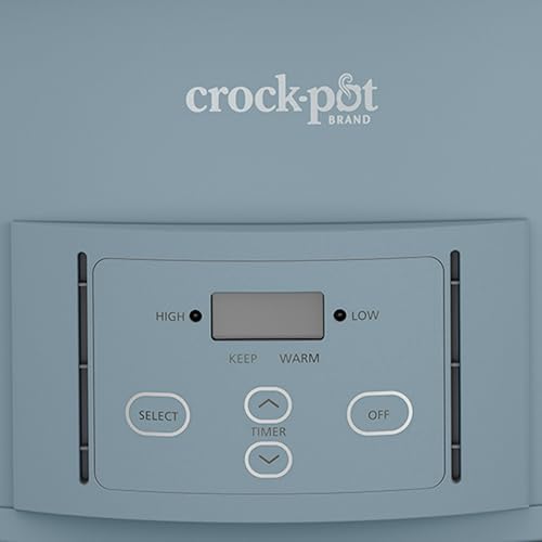 Crock-Pot Design Series 7-Quart Programmable Slow Cooker Morning Haze Blue