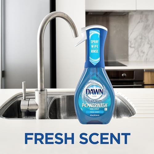 Dawn Platinum Powerwash Dish Spray Refill Dish Soap Fresh Scent 473 ML