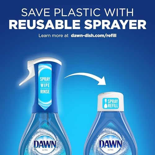 Dawn Platinum Powerwash Dish Spray Refill Dish Soap Fresh Scent 473 ML