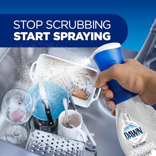 Dawn Powerwash Free & Clear Dish Spray Dish Soap Pear Scent 473 ML