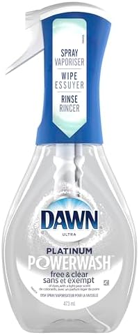 Dawn Powerwash Free & Clear Dish Spray Dish Soap Pear Scent 473 mL
