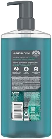 Dove Men+Care Body Wash To Repair Dry Skin In The Shower Eucalyptus + Cedar Oil With Plant-Based Cleansers And Moisturizers 769 ML