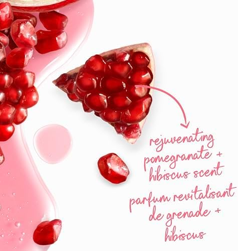 Dove Rejuvenate Body Wash Or 24hr Lotion-Soft Skin Pomegranate & Hibiscus Gentle Body Cleanser Nourishes And Revives Skin 325mL