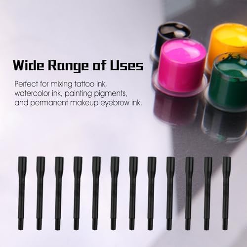 Dragoart 400Pcs Mixing Sticks Stirring Rods For Tattoo Ink Mixer Disposable Tattoo Supplies For Tattoo Ink Pigment Watercolor (100/bag 4 Bags)