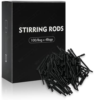 Dragoart 400Pcs Mixing Sticks Stirring Rods for Tattoo Ink Mixer Disposable Tattoo Supplies for Tattoo Ink Pigment Watercolor (100/bag 4 Bags)
