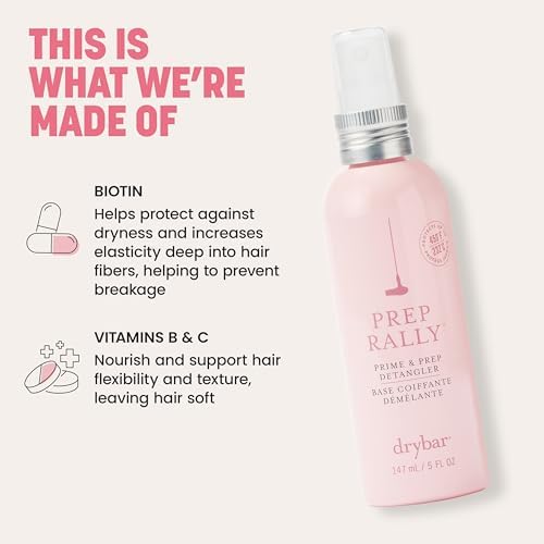 Drybar Prep Rally Prime & Prep Detangler Coconut Colada Scent