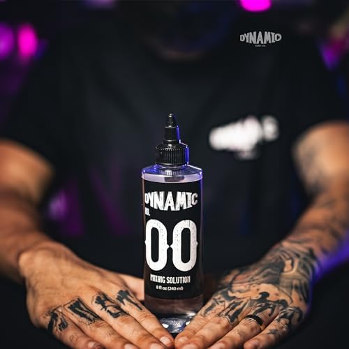 Dynamic Color Co.- No. 00 Tattoo Ink Mixing Solution Premium Shading Solution Tattoo For Artists Purest Hospital-Grade Water Mixed With Witch Hazel For Soothing Quality And Visible Smoothness (4)