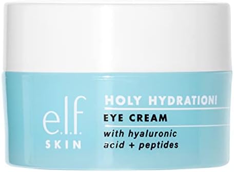 e.l.f. SKIN Holy Hydration Eye Cream Rich Hydrating Eye Cream For Minimizing Dark Circles Infused With Hyaluronic Acid Vegan & Cruelty-free