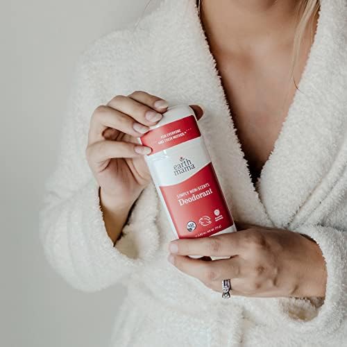 Earth Mama Deodorant For Sensitive Skin Pregnancy And Breastfeeding Natural Non-Scented 3-Ounce