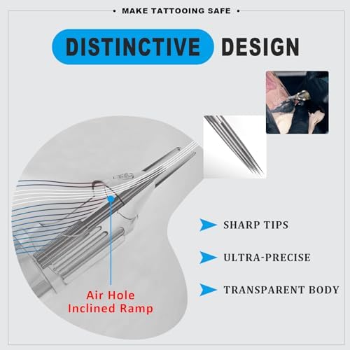 Emalla 40Pcs Mixed Size 1203RL 1205RL 1207RL 1209RL For Beginners Or Artists