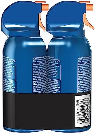 Emzone Air Dusters (Aerosol) - Mini Double Pack - 2 X 3.5 Oz - Blast Away Dust And Dirt (47036)