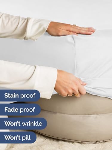 Extra Deep Pocket Fitted Sheet - Single Fitted Sheet Only - Extra Deep Pockets King Size Sheets - Fits 18 In To 24 In Mattress - Extra Deep King Fitted Sheet - Deep Pockets That Actually Fits Mattress