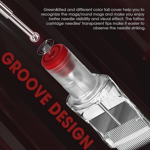 EZTAT2 EPIC Tattoo Cartridge Needles Large Curved Magnum 45RM #12 Standard Round Magnum Disposable Tattoo Needles 8Pcs For Professional Tattoo Pen Machine